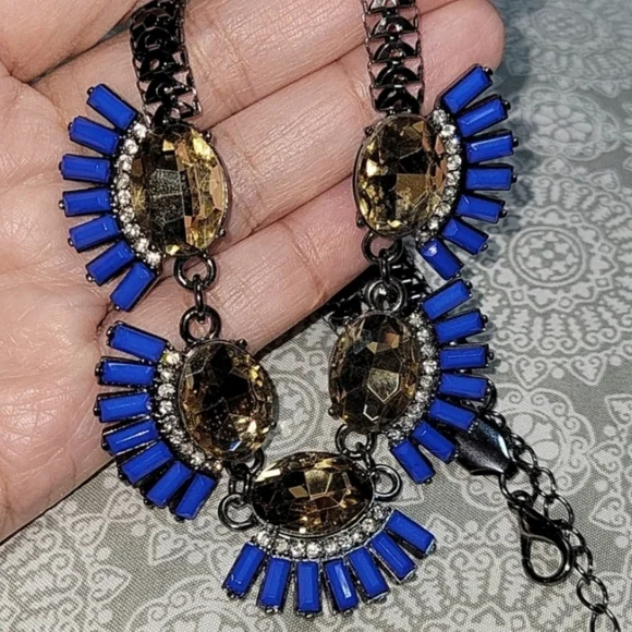 💜AVAIL💜Sterling Forever GunMetal CZ Necklace - Picture 5 of 8